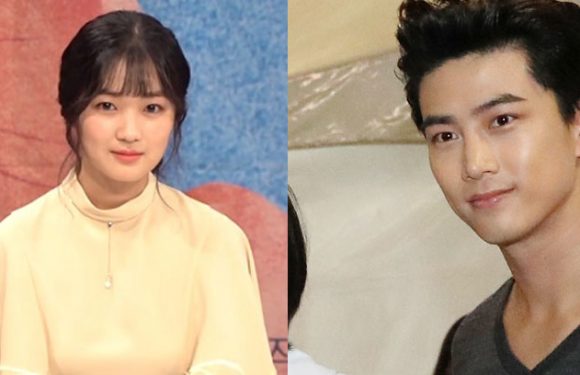 Kim Hyeyoon & Ok Taecyeon bald zusammen vor der Kamera