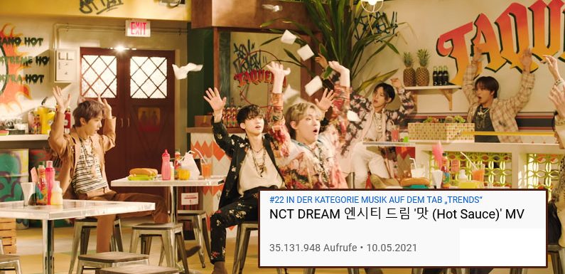 NCT Dream brechen Rekorde mit dem Release von Hot Sauce