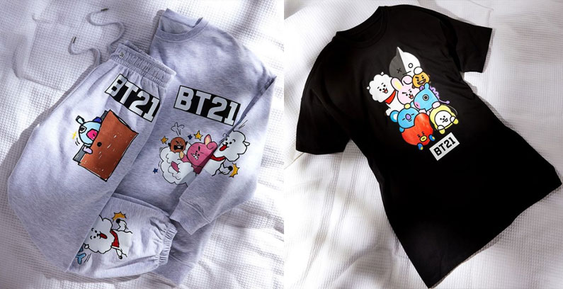 BT21 Tees \u0026 Joggers 