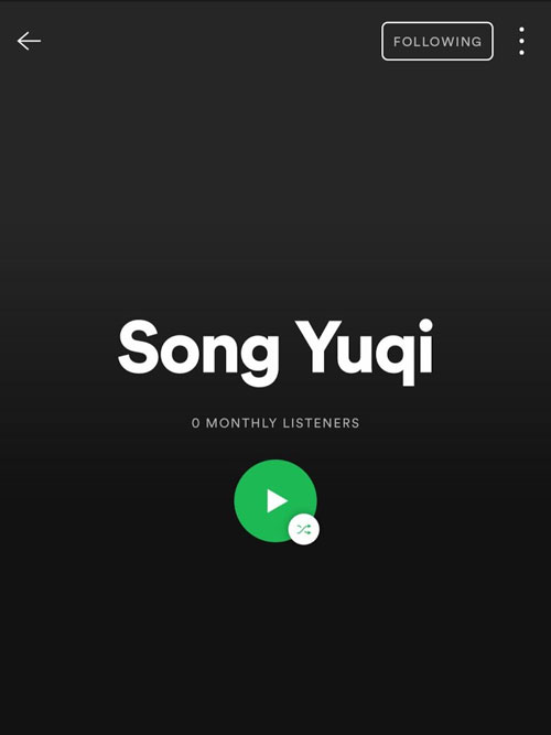 Spotify-Yuqi