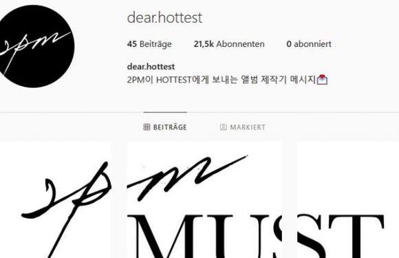 2PM haben nun einen offiziellen Instagram-Account!