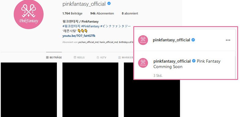 PinkFantasy haben spontan einen Teaser veröffentlicht