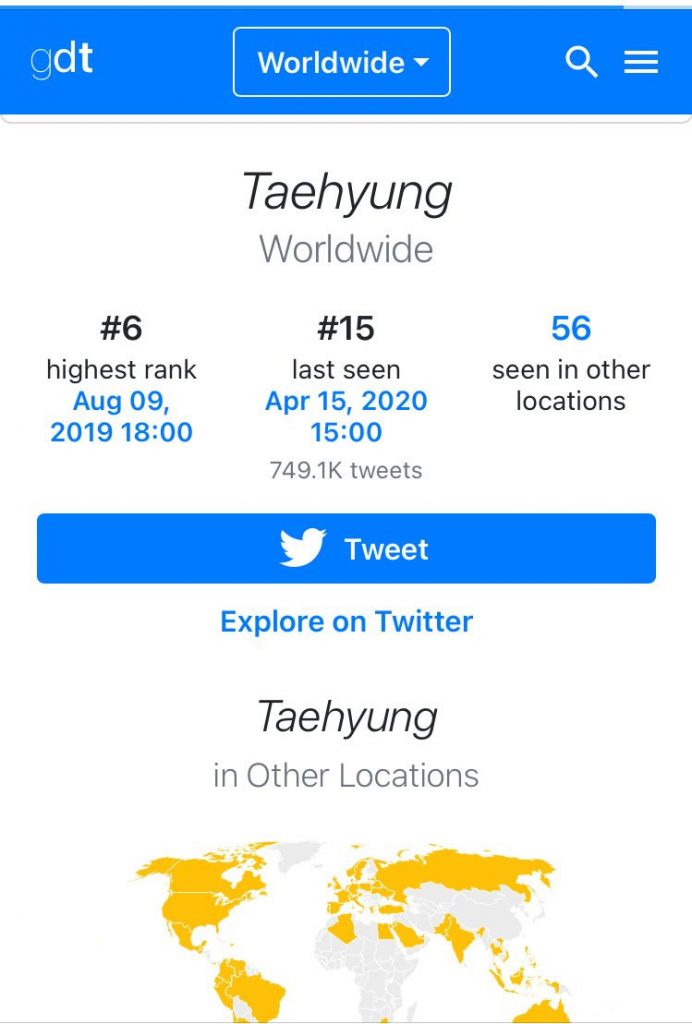 Taehyung-Twitter-Trends