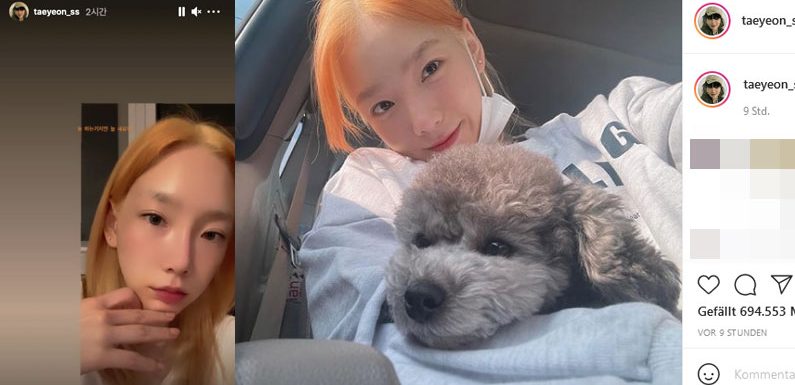 Shortnews: Da sie eine neue Haarfarbe präsentiert hat, brodelt nun die Gerüchteküche, dass Taeyeon bald ein Comeback haben könnte