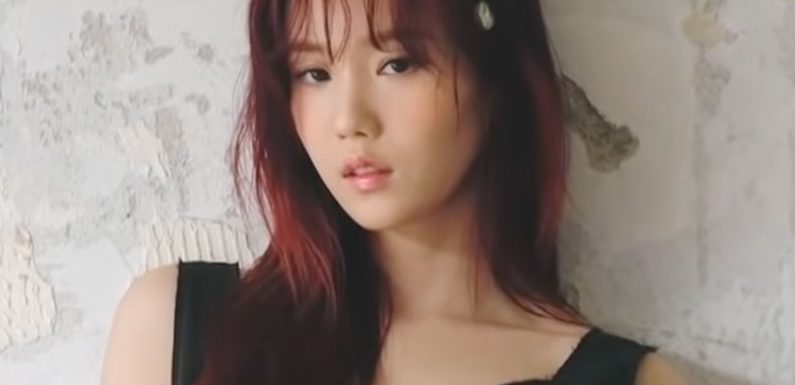 Kwon Eunbi hat nun ihr Solodebüt angeteased