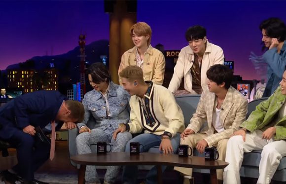 BTS besprechen die jüngste Kontroverse mit James Corden persönlich