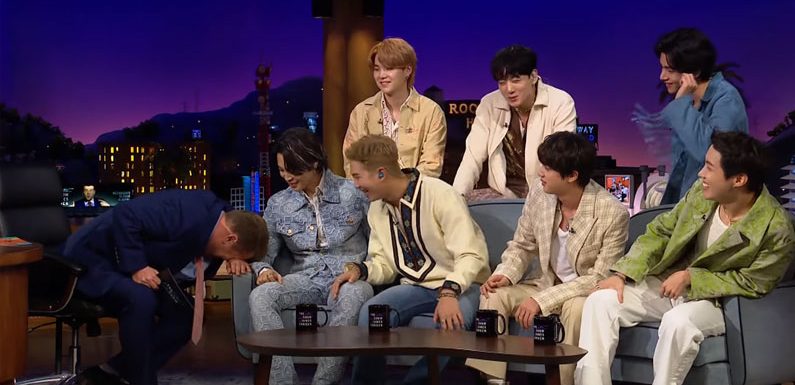 BTS besprechen die jüngste Kontroverse mit James Corden persönlich