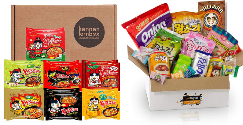 Korea-Snackboxen