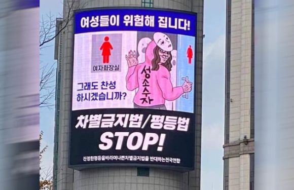 Trans-Feindlichkeit mitten in Seoul: organisiert durch Healthy Society
