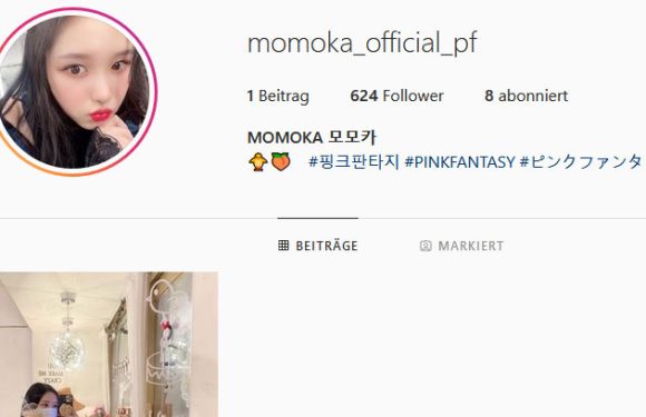 Momoka von Pink Fantasy hat nun einen eigenen Instagram-Account