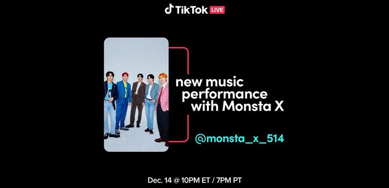 Shortnews: Monsta X werden neue Songs von „THE DREAMING“ am 15. Dezember ab 12 Uhr (KST) auf TikTok Live performen