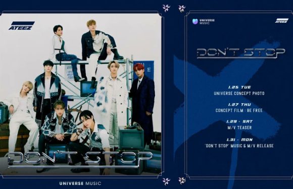 Shortnews: UNIVERSE Music wird am 31. Januar die neue ATEEZ Single „Don’t Stop“ veröffentlichen