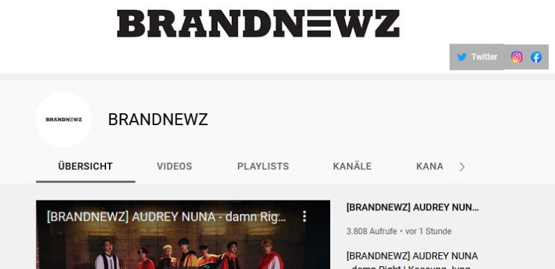 Neuer Trainee Kanal von Brand New Music: BRANDNEWZ