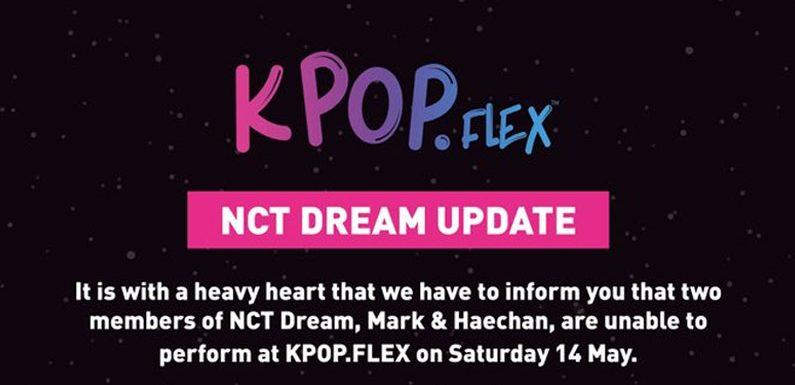 Nun bestätigt: NCTs Mark und Haechan werden nicht bei Kpop Flex sein