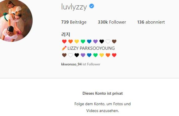 Lizzy (ehem. After School) besorgt Fans nach kryptischem Instagrampost
