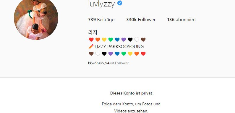 Lizzy (ehem. After School) besorgt Fans nach kryptischem Instagrampost