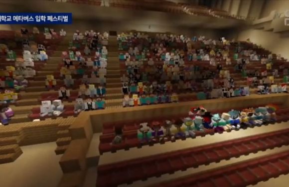 Yeungnam University hält Einstiegszeremonie in Minecraft ab