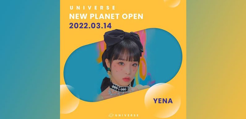 Shortnews: Choi Yena wird ab 14. März auf UNIVERSE zu finden sein