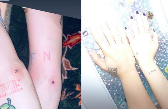 Schon gesehen? HyunA & DAWN haben neue Partnertattoos