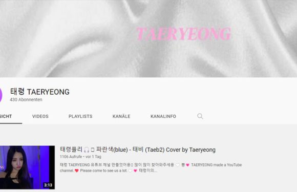 Taeryeong von LUNARSOLAR hat nun einen YouTube Kanal