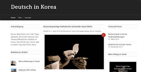 Deutsch in Korea