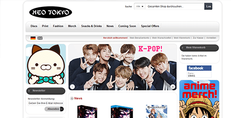 KPOP Merchandise bei Neotokyo
